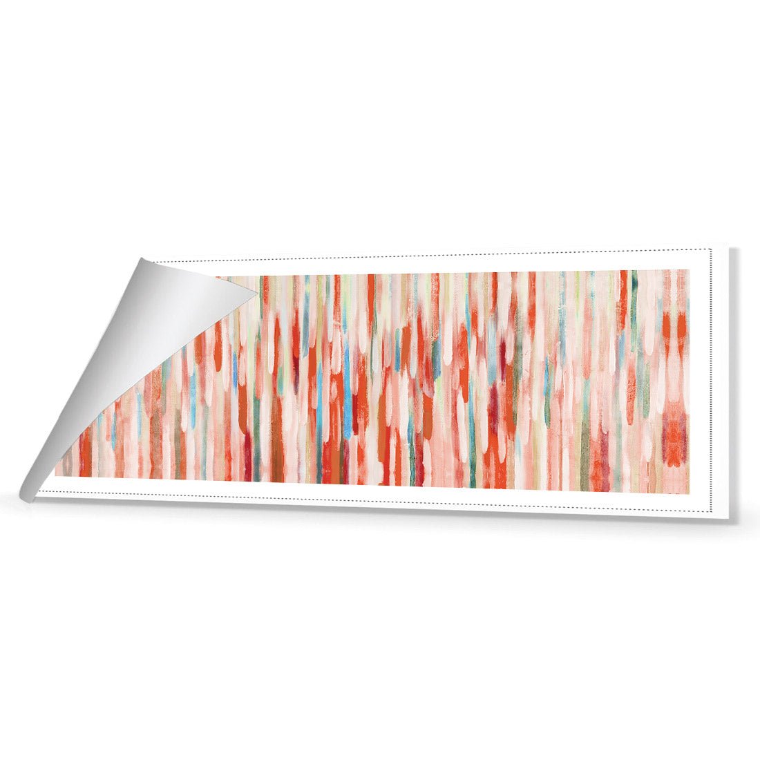 Painted Rain, Rust (Long) - Wall Art Designs - 2758_FL_H WAD_CP - MPY - 260 - M - R_60x20_NONE