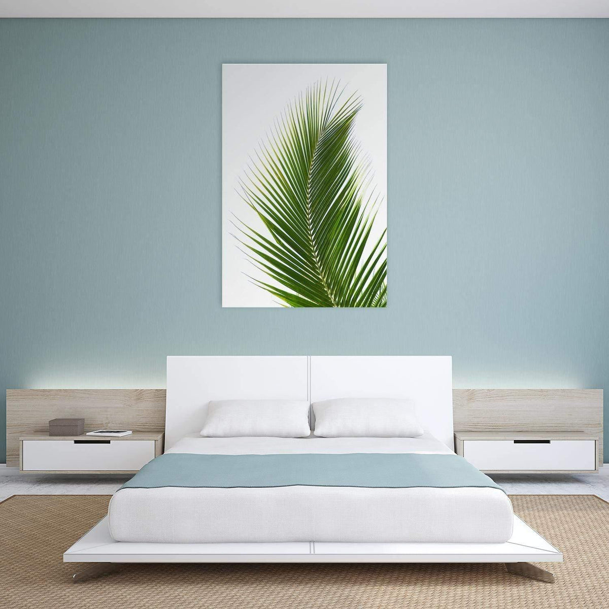 Palm Frond | Classic Canvas | No Frame | Stretched Canvas