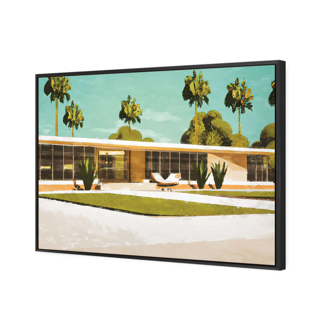 Palm Springs Impression - Wall Art Designs - WH_1022_AR_H WAD_CP - MPY - 260 - M - S - S_45x30_S - 1550 - BLK