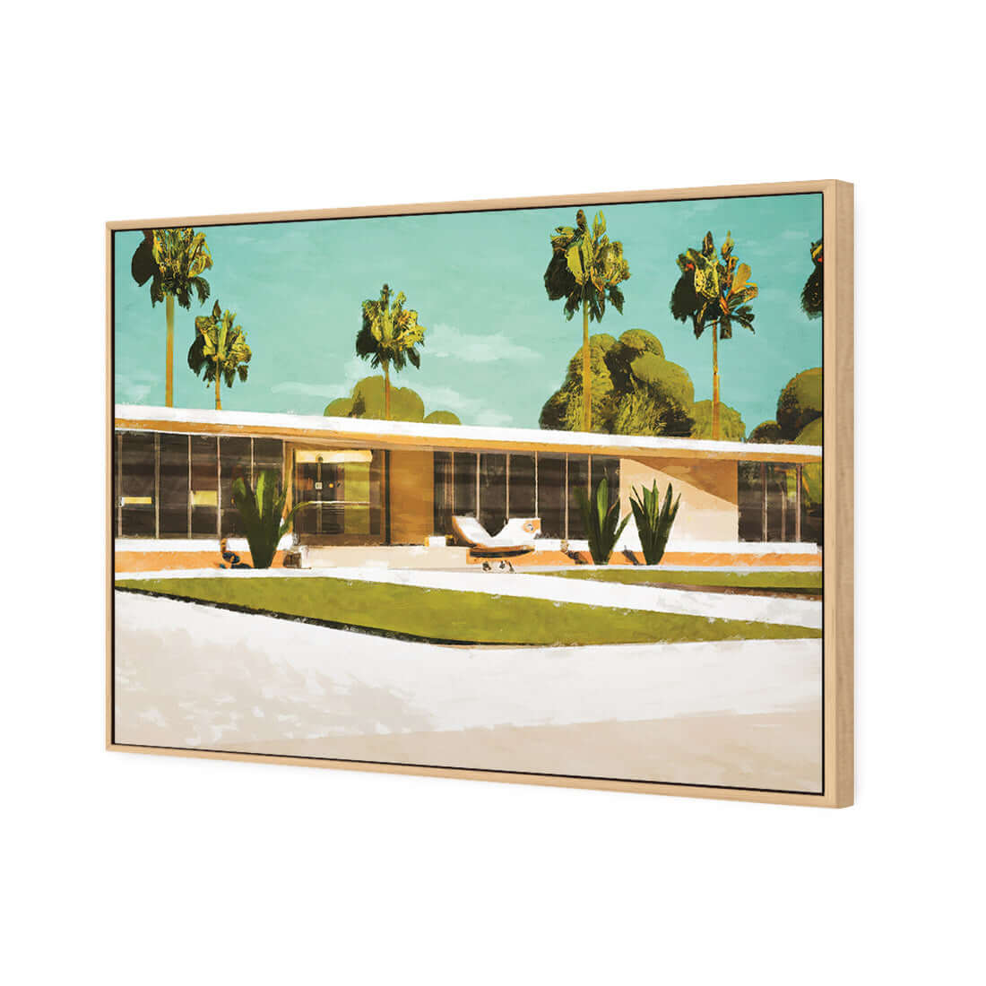 Palm Springs Impression - Wall Art Designs - WH_1022_AR_H WAD_CP - MPY - 260 - M - S - S_45x30_S - 1550 - OAK