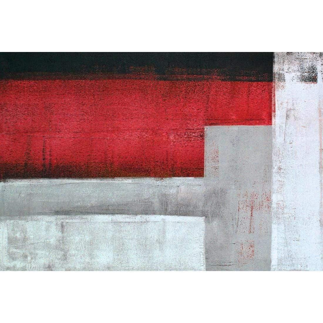 Panel Scheme, Red | Wall Art Designs