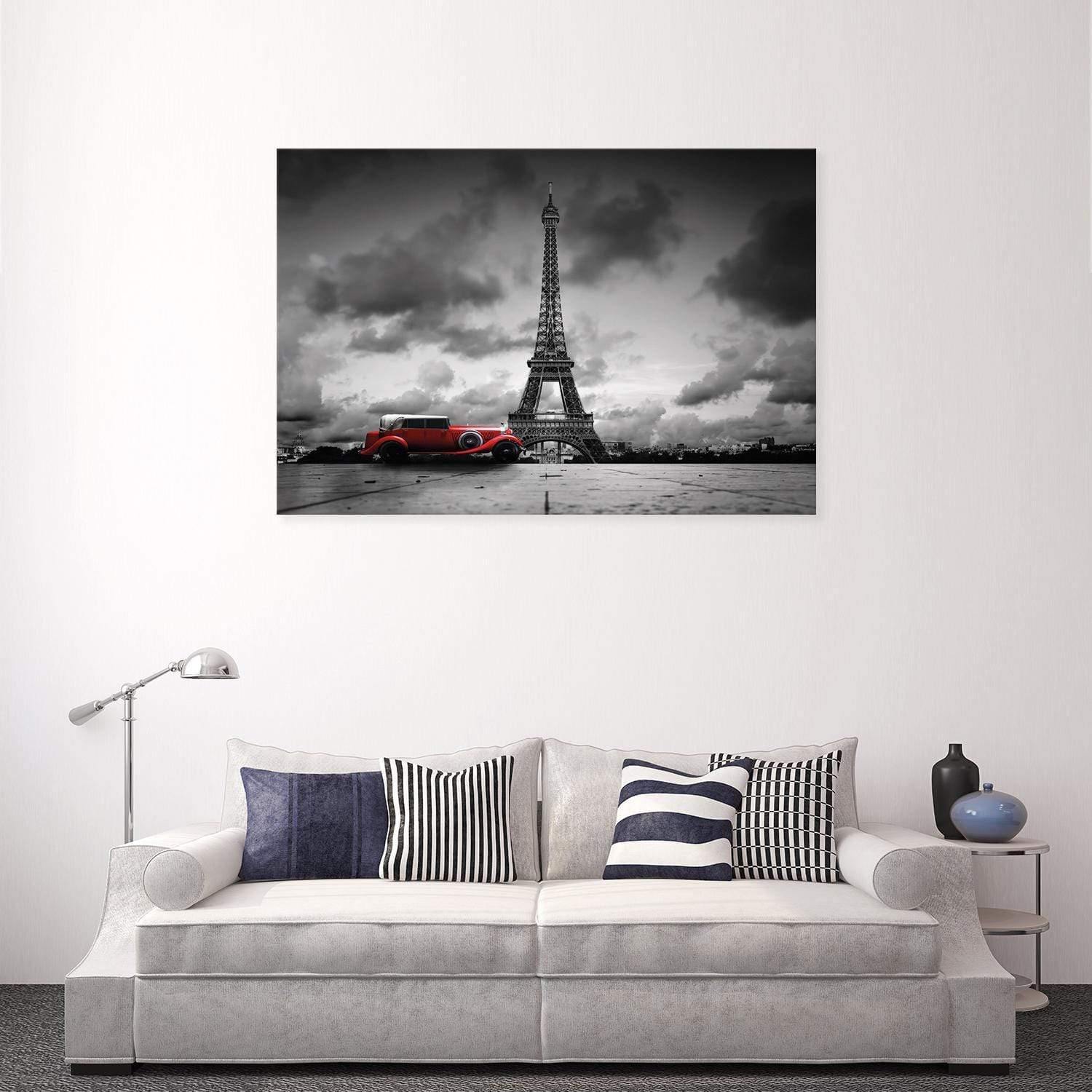 Parisian Vintage Limo (Landscape) - Wall Art Designs - 3149_AR_H WAD_CP - MPY - 260 - M - S - S_45x30_NONE