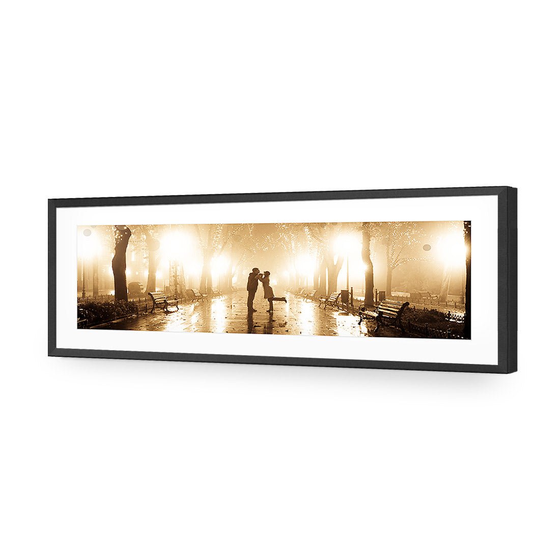 Park of Romance (long) - Wall Art Designs - 2302_AL_H WAD_AP - 030 - MAT_90x30_S - 2538 - BLK