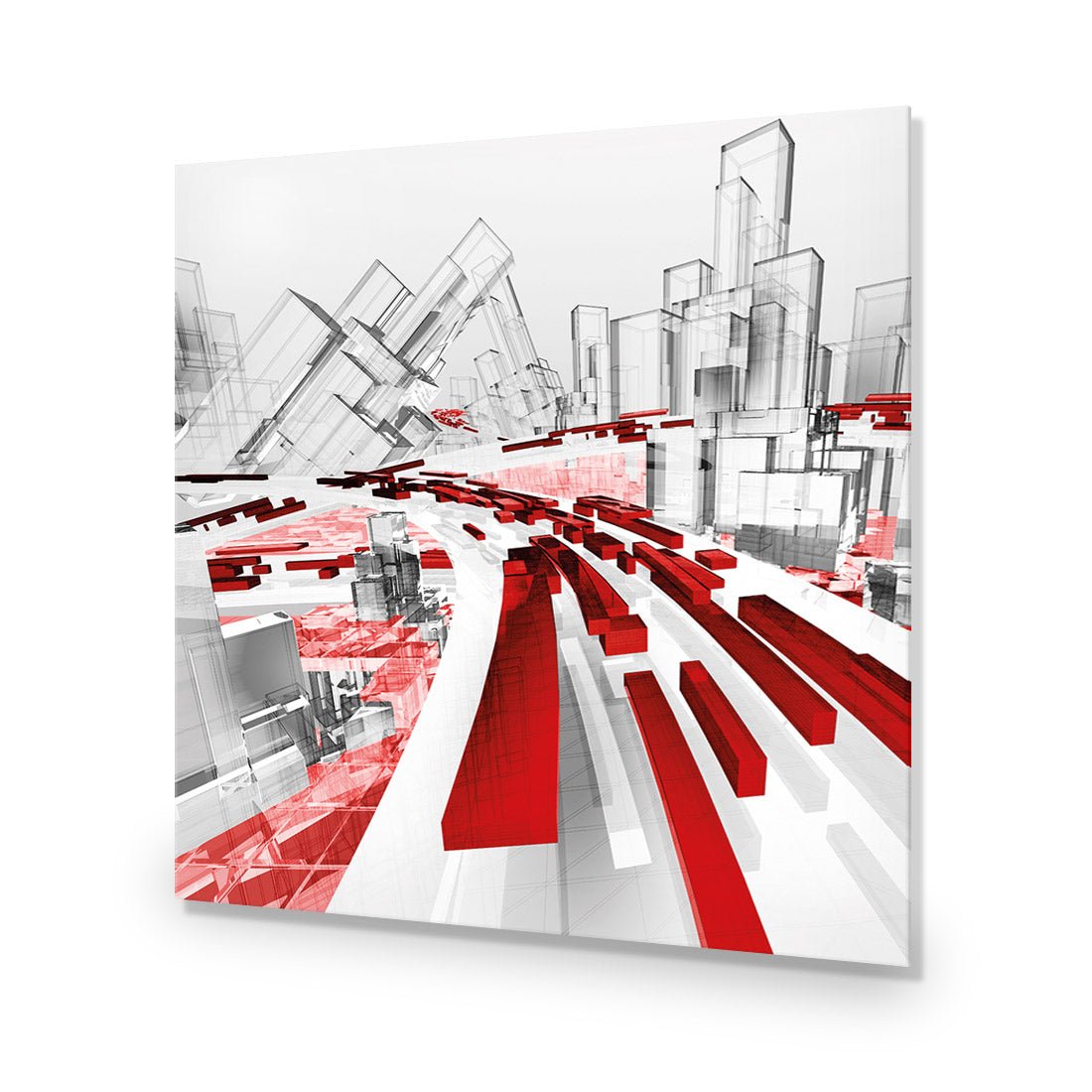 Passing Traffic (square) - Wall Art Designs - 1444_AS_Q WAD_AP - 030 - EDG_37x37_NONE