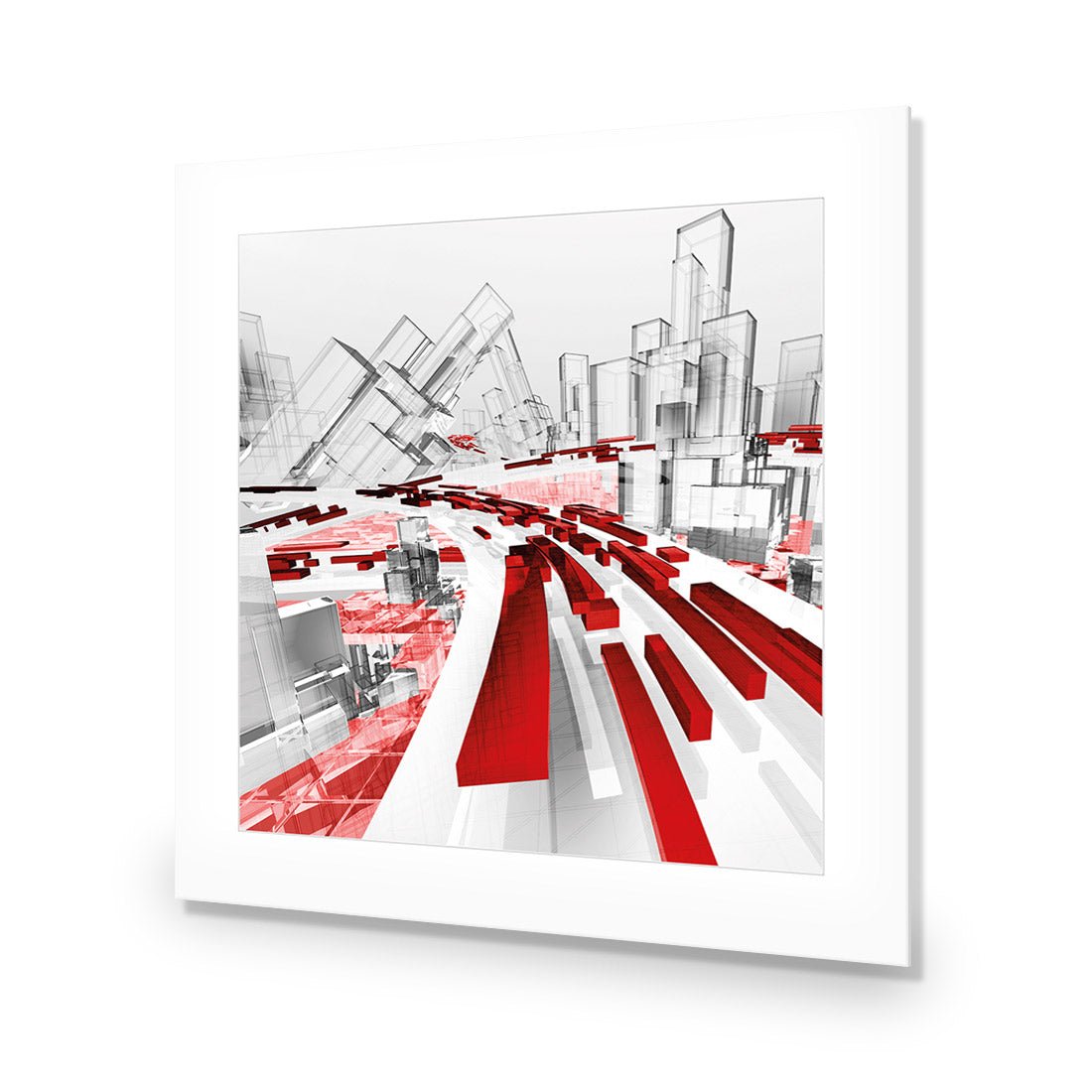 Passing Traffic (square) - Wall Art Designs - 1444_AS_Q WAD_AP - 030 - MAT_37x37_NONE