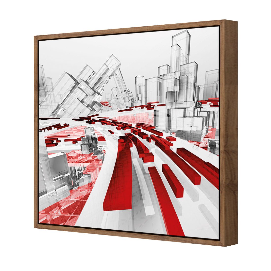 Passing Traffic (square) - Wall Art Designs - 1444_AS_Q WAD_CP - MPY - 260 - M - S - S_37x37_S - 1550 - NAT