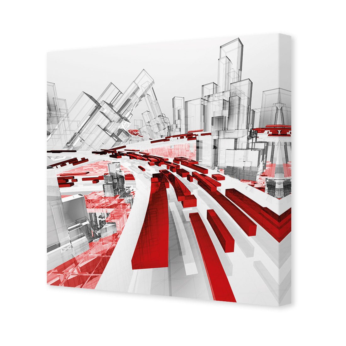 Passing Traffic (square) - Wall Art Designs - 1444_AS_Q WAD_CP - MPY - 260 - M - S - S_37x37_NONE