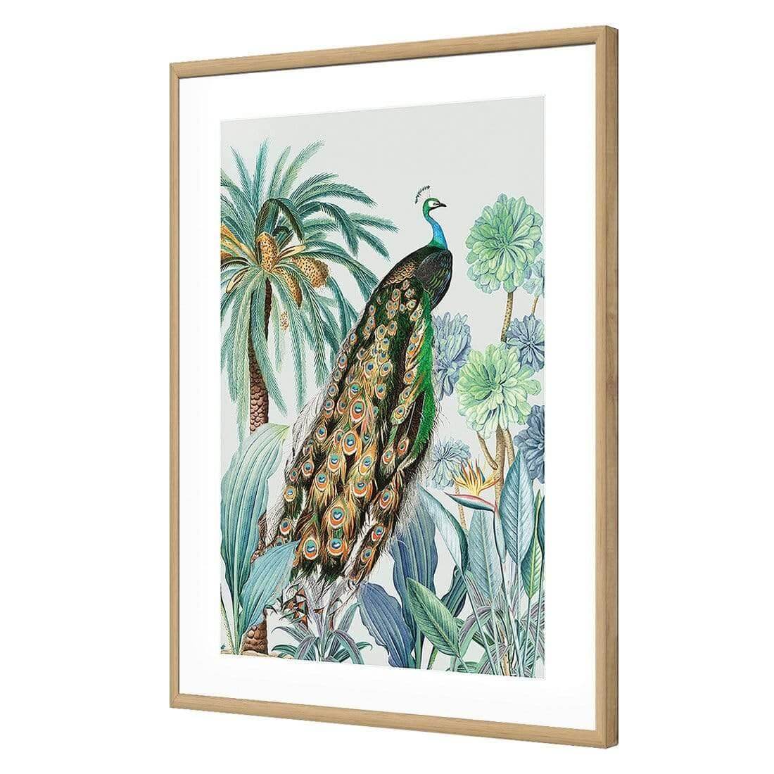 Peacock Bliss - Wall Art Designs - AU_1231_AR_V WAD_AP - 030 - MAT_45x30_S - 2538 - OAK