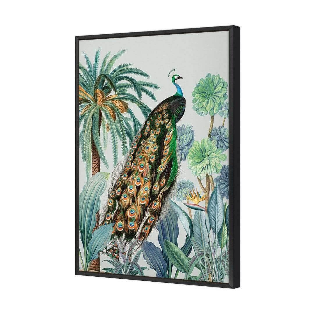 Peacock Bliss - Wall Art Designs - AU_1231_AR_V WAD_CP - MPY - 260 - M - S - S_45x30_S - 1550 - BLK