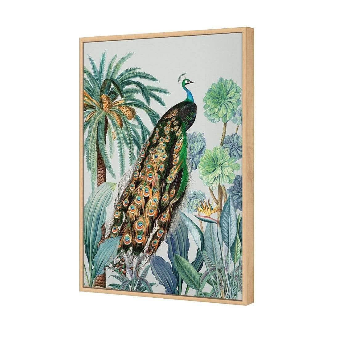 Peacock Bliss - Wall Art Designs - AU_1231_AR_V WAD_CP - MPY - 260 - M - S - S_45x30_S - 1550 - OAK