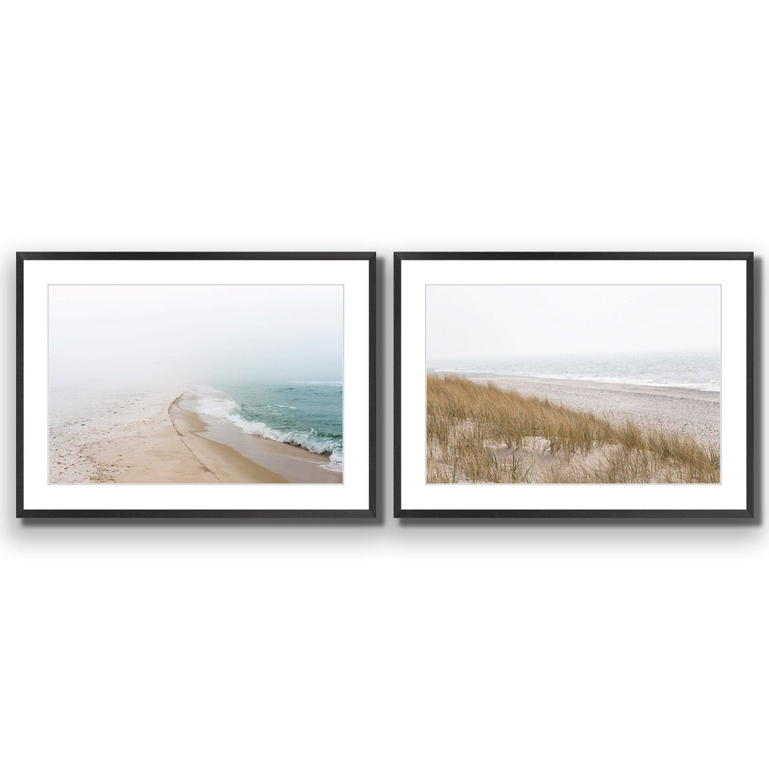 Pensacola Perfect Pair - Wall Art Designs - SET2_5024_AR_H WAD_AP - 030 - MAT_45x30_S - 2538 - BLK