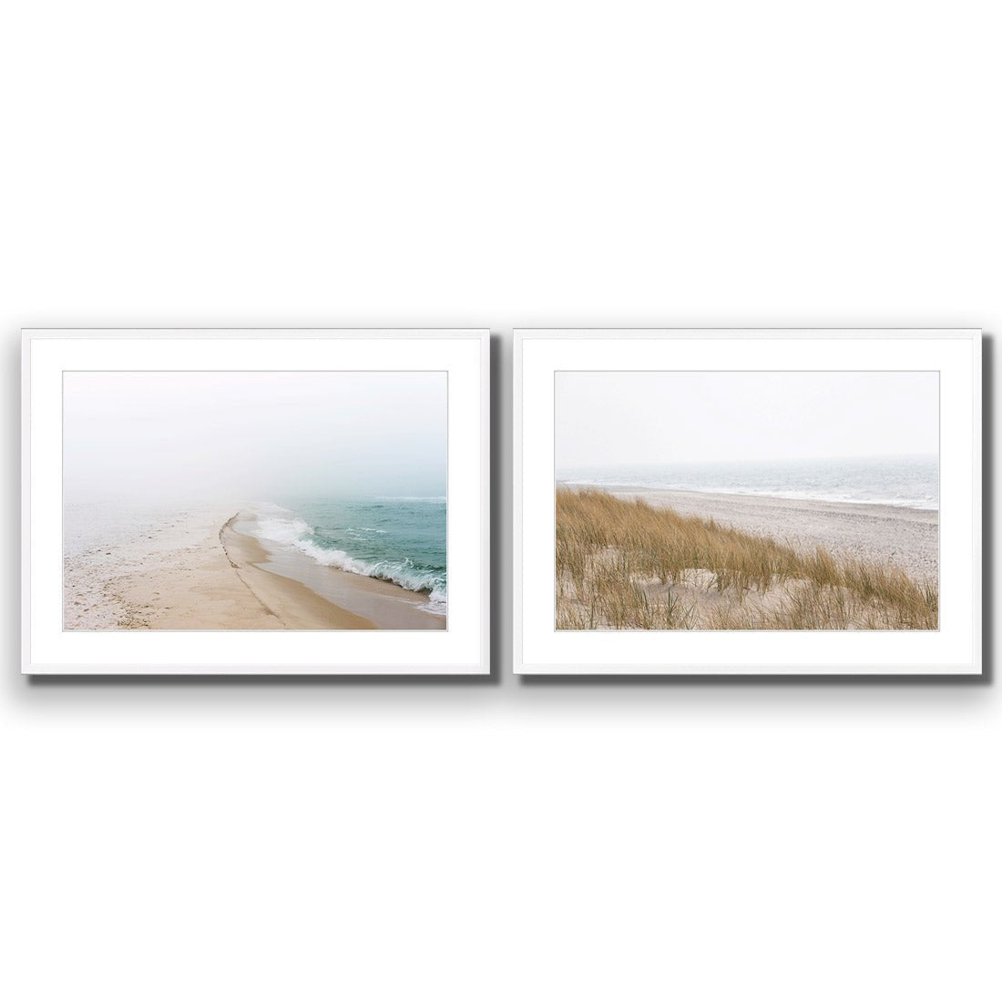 Pensacola Perfect Pair - Wall Art Designs - SET2_5024_AR_H WAD_AP - 030 - MAT_45x30_S - 2538 - WHT