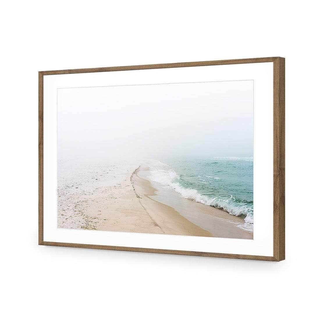 Pensacola Shore | Classic Acrylic | Flat Frame With Border | Natural