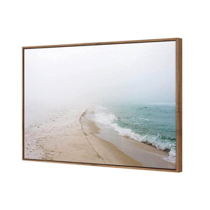 Pensacola Shore | Classic Canvas | Floating Frame | Natural