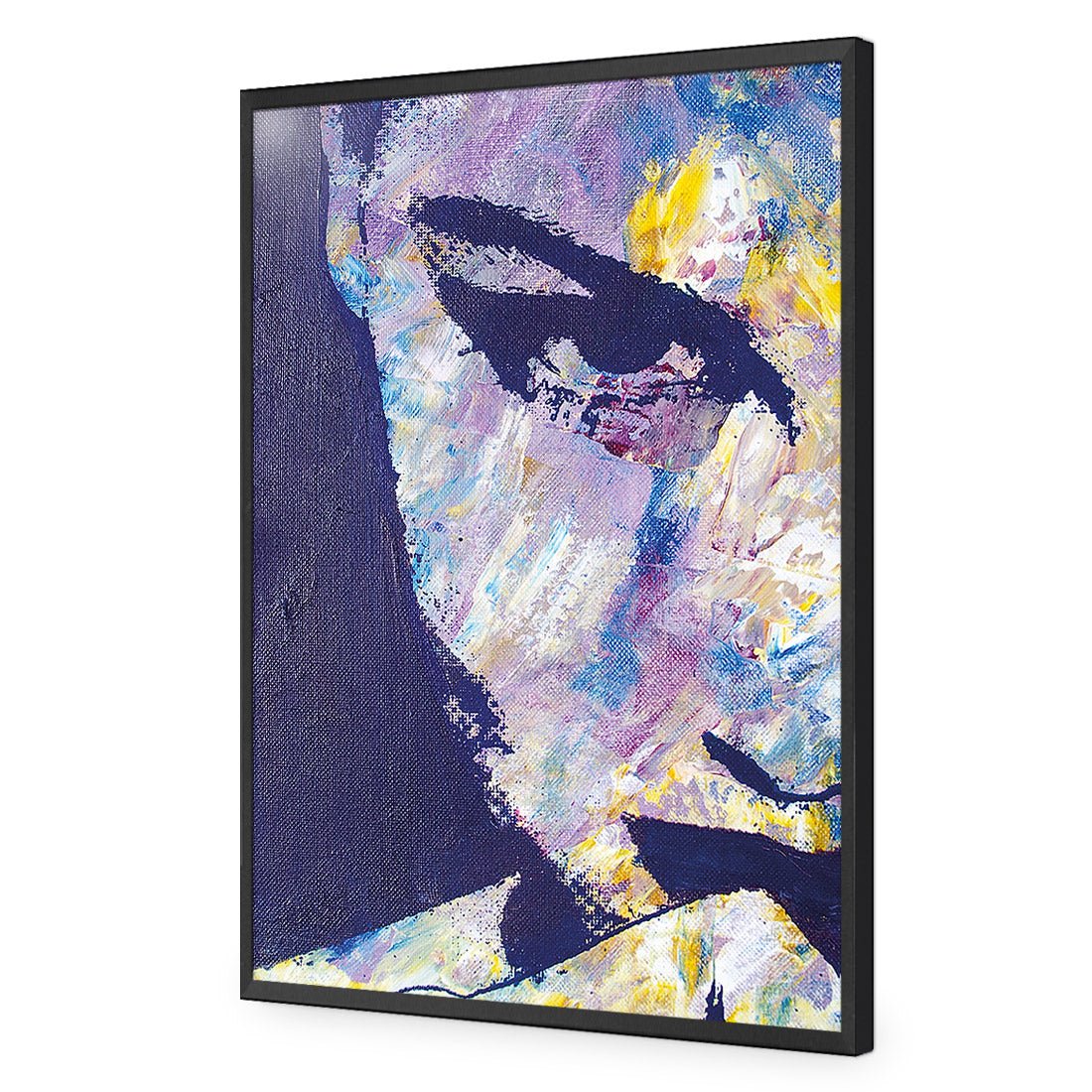 Pensive Eye - Wall Art Designs - 1439_AR_V WAD_AP - 030 - EDG_45x30_S - 2538 - BLK