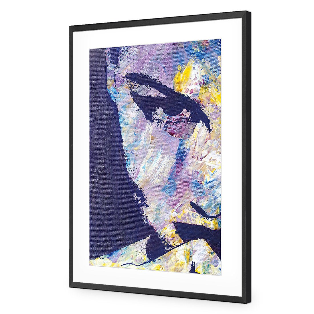 Pensive Eye - Wall Art Designs - 1439_AR_V WAD_AP - 030 - MAT_45x30_S - 2538 - BLK