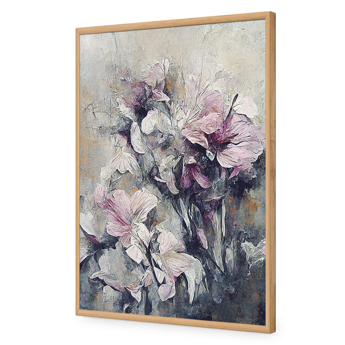 Pink Floral - Wall Art Designs - WH_1040_AR_V WAD_AP - 030 - EDG_45x30_S - 2538 - OAK