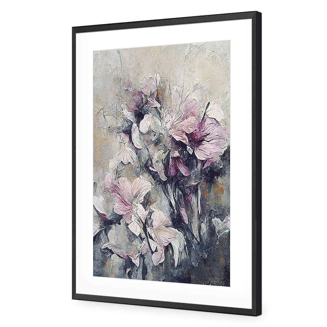 Pink Floral - Wall Art Designs - WH_1040_AR_V WAD_AP - 030 - MAT_45x30_S - 2538 - BLK