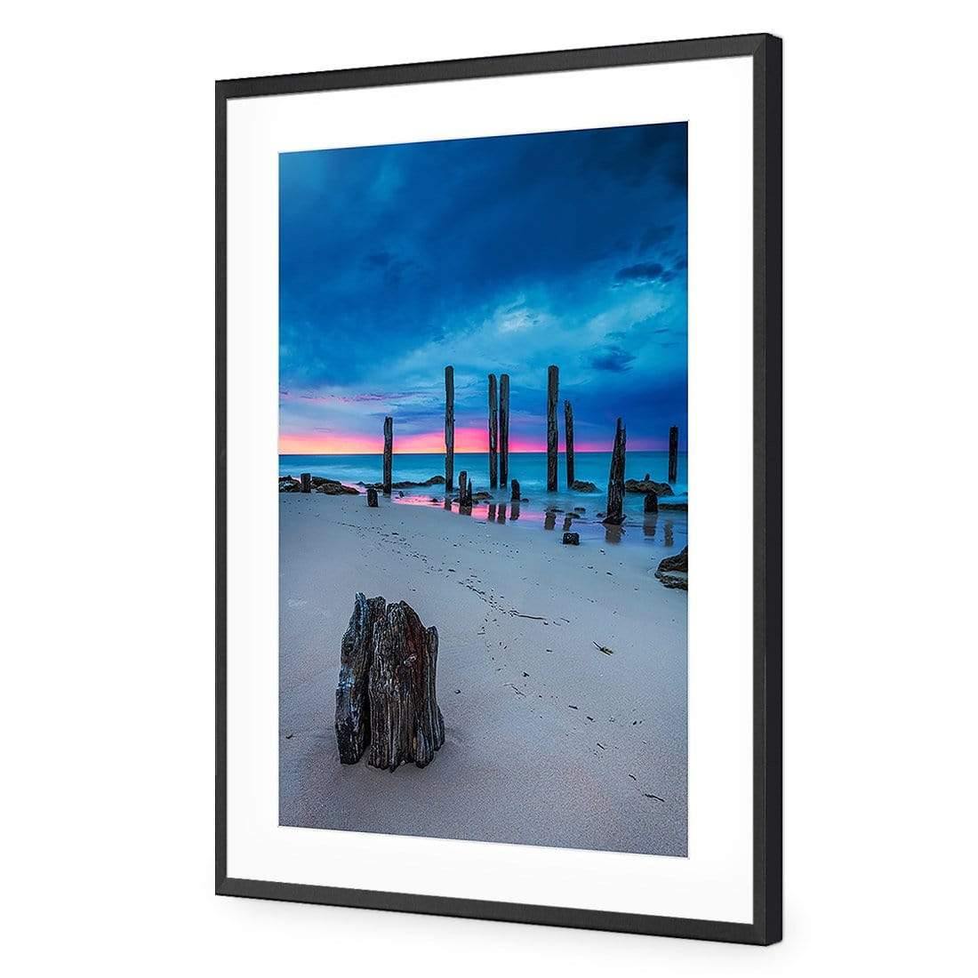 Pink Horizon Reflected - Wall Art Designs - 3913_AR_V WAD_AP - 030 - MAT_45x30_S - 2538 - BLK