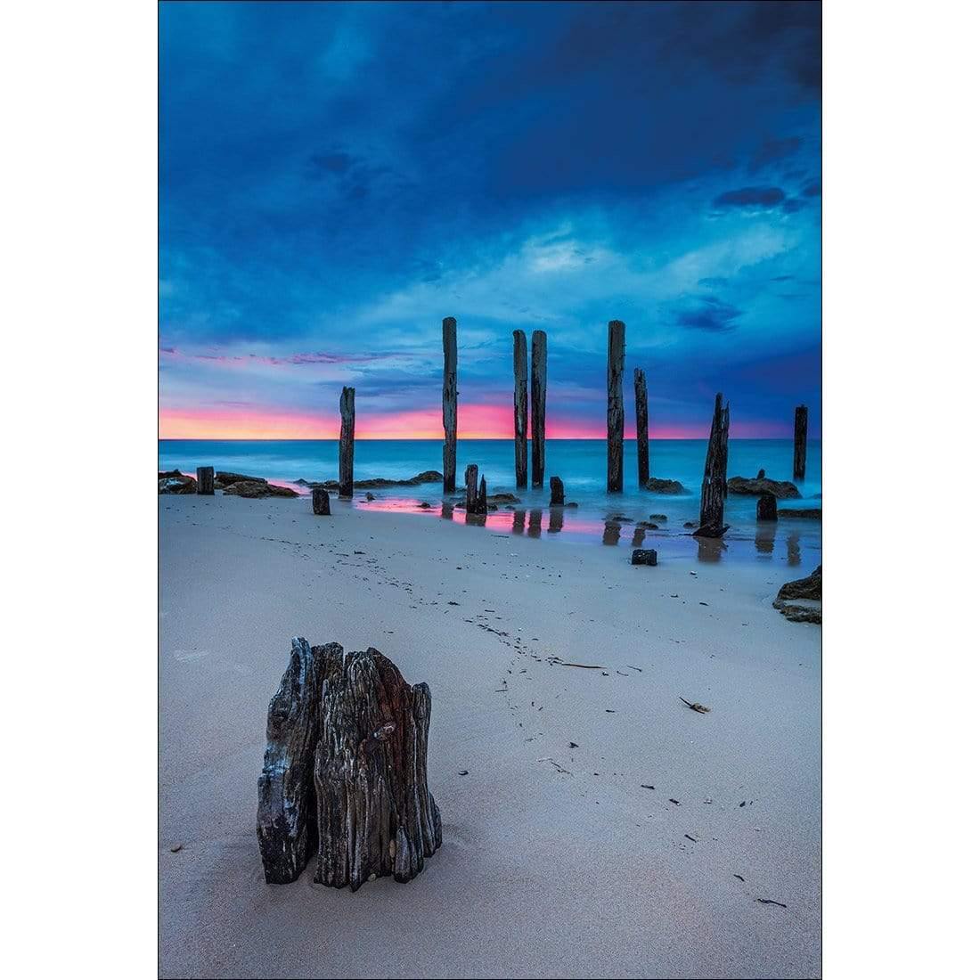 Pink Horizon Reflected - Wall Art Designs - 3913_AR_V WAD_CP - MPY - 260 - M - S - S_45x30_NONE