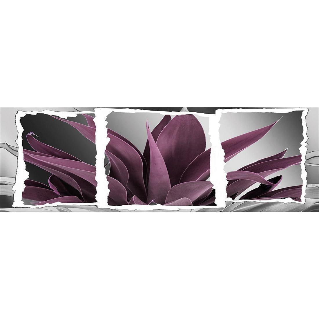 Plant in Window, Plum (Long) - Wall Art Designs - 305_DL_H WAD_CP - MPY - 260 - M - S - S_60x20_NONE