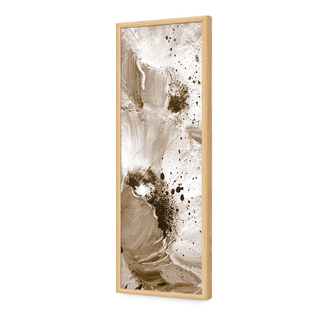 Poppy Art, Sepia (Long) - Wall Art Designs - 1227_CL_V WAD_AP - 030 - EDG_90x30_S - 2538 - OAK