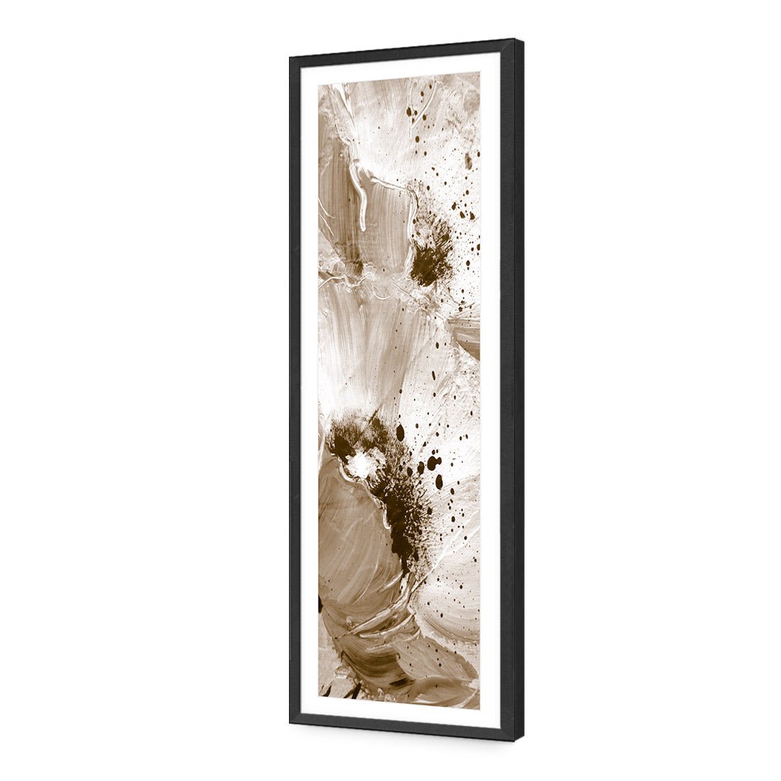 Poppy Art, Sepia (Long) - Wall Art Designs - 1227_CL_V WAD_AP - 030 - MAT_90x30_S - 2538 - BLK