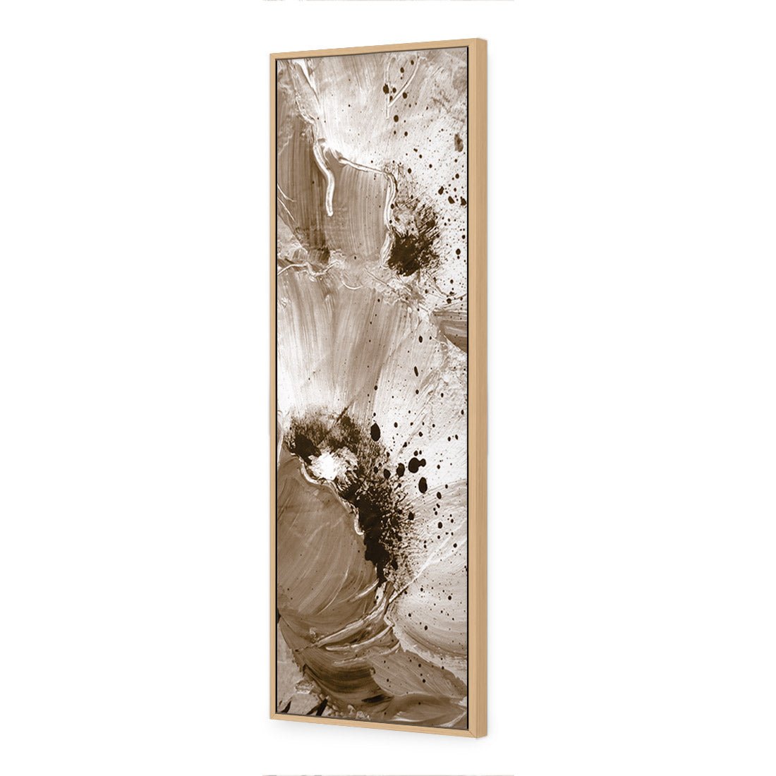 Poppy Art, Sepia (Long) - Wall Art Designs - 1227_CL_V WAD_CP - MPY - 260 - M - S - S_60x20_S - 1550 - OAK