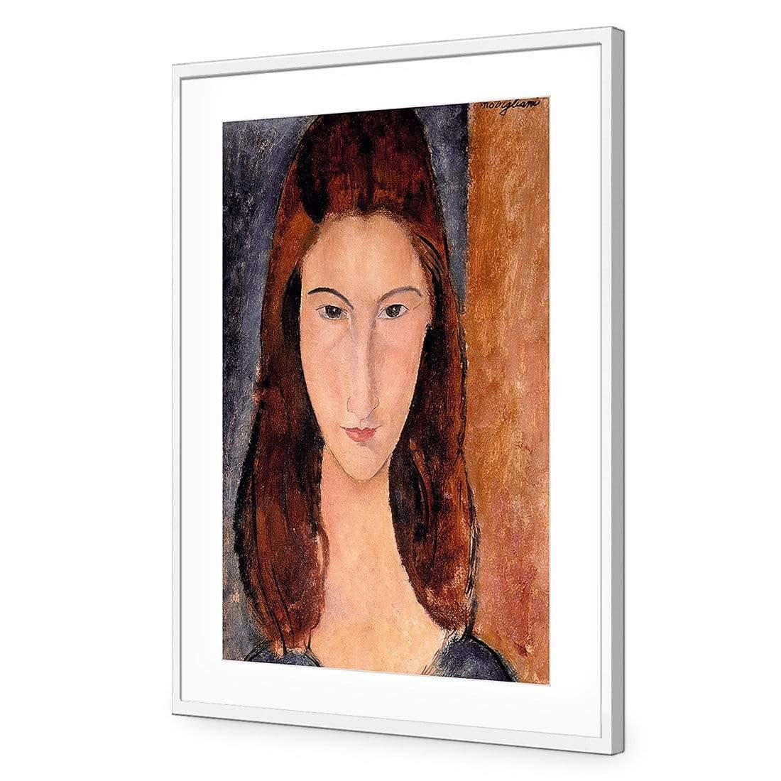 Portrait of Jeanne Hebuterne By Modigliani - Wall Art Designs - 3398_AR_V WAD_AP - 030 - MAT_45x30_S - 2538 - WHT