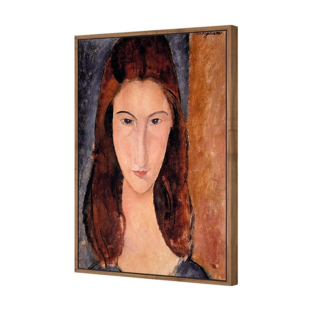 Portrait of Jeanne Hebuterne By Modigliani - Wall Art Designs - 3398_AR_V WAD_CP - MPY - 260 - M - S - S_45x30_S - 1550 - NAT