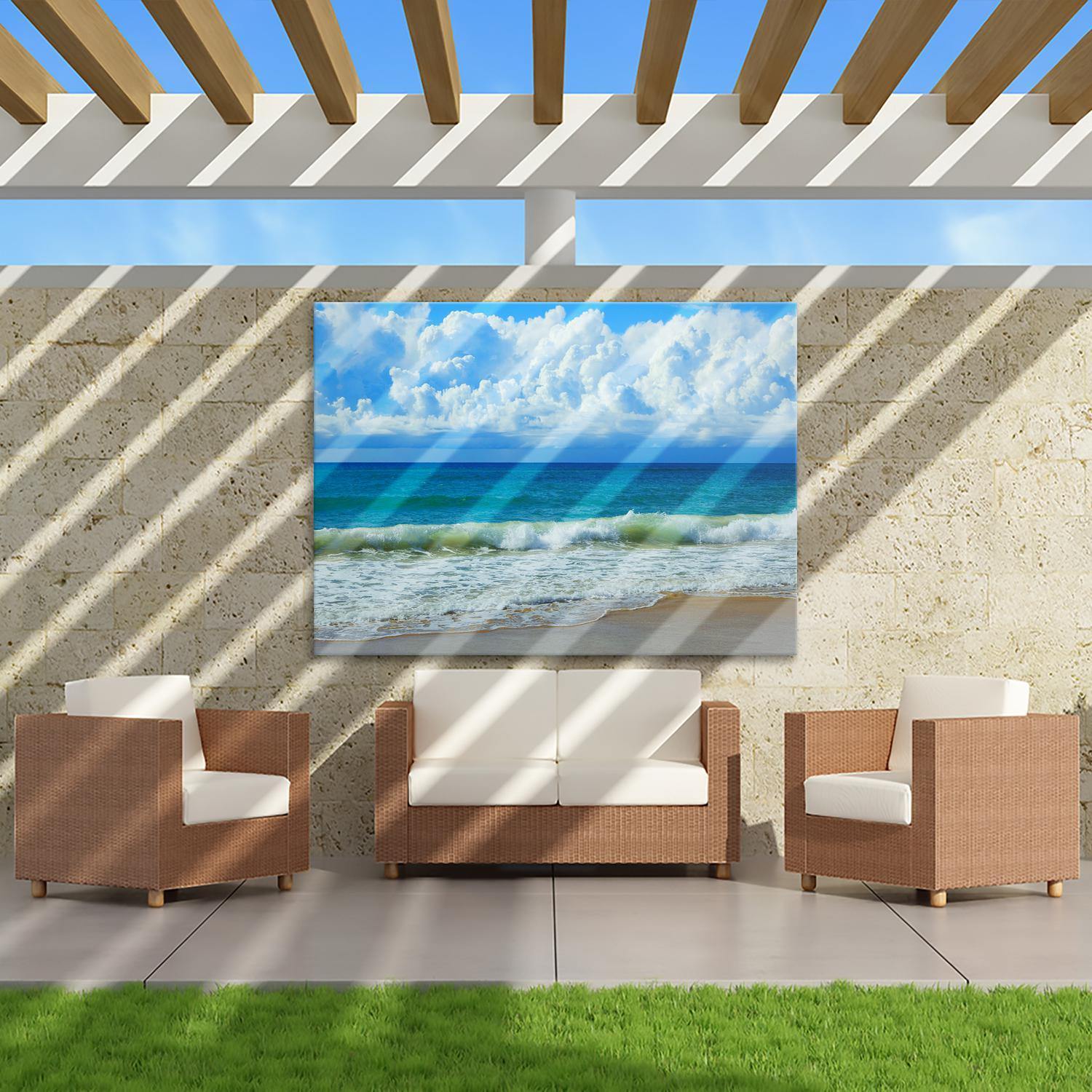 Queensland Beach - Wall Art Designs - 318_AR_H WAD_CP - MPY - 260 - M - S - S_45x30_NONE