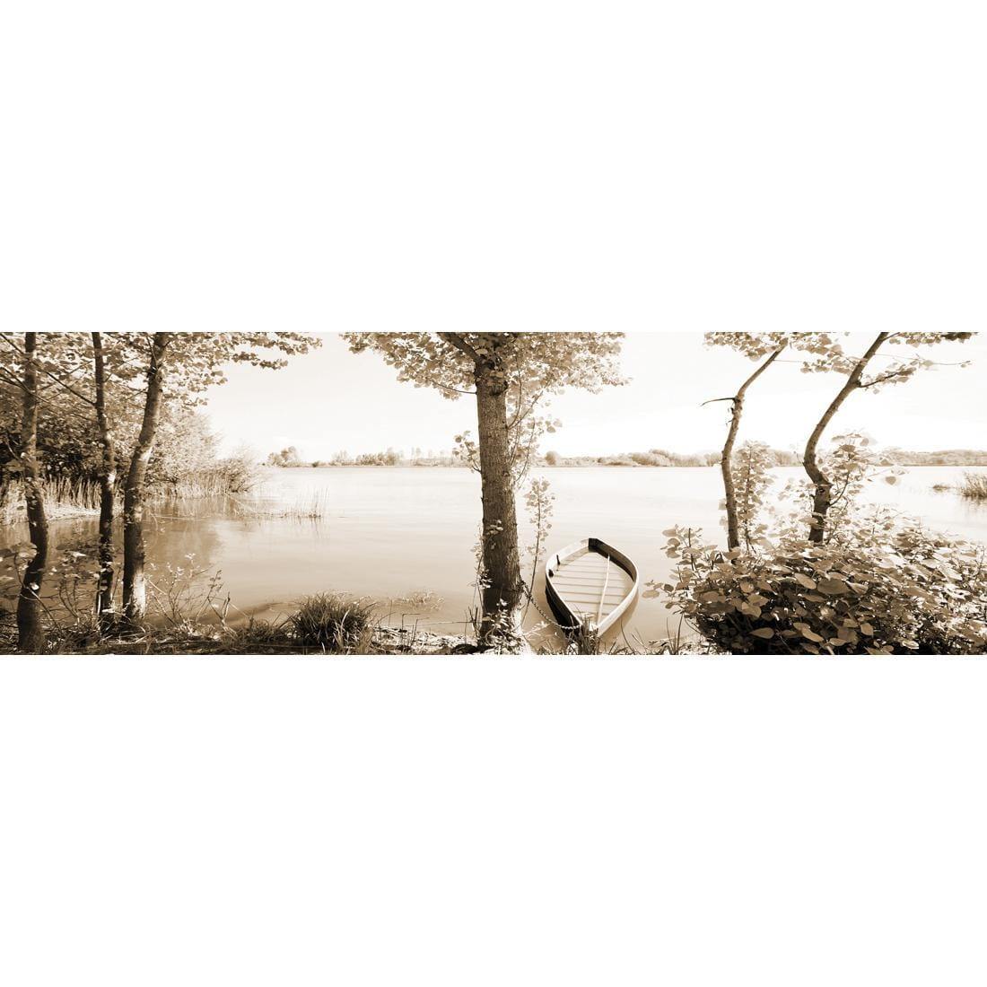 Quiet Pink River, Sepia (long) - Wall Art Designs - 1759_CL_H WAD_CP - MPY - 260 - M - S - S_60x20_NONE