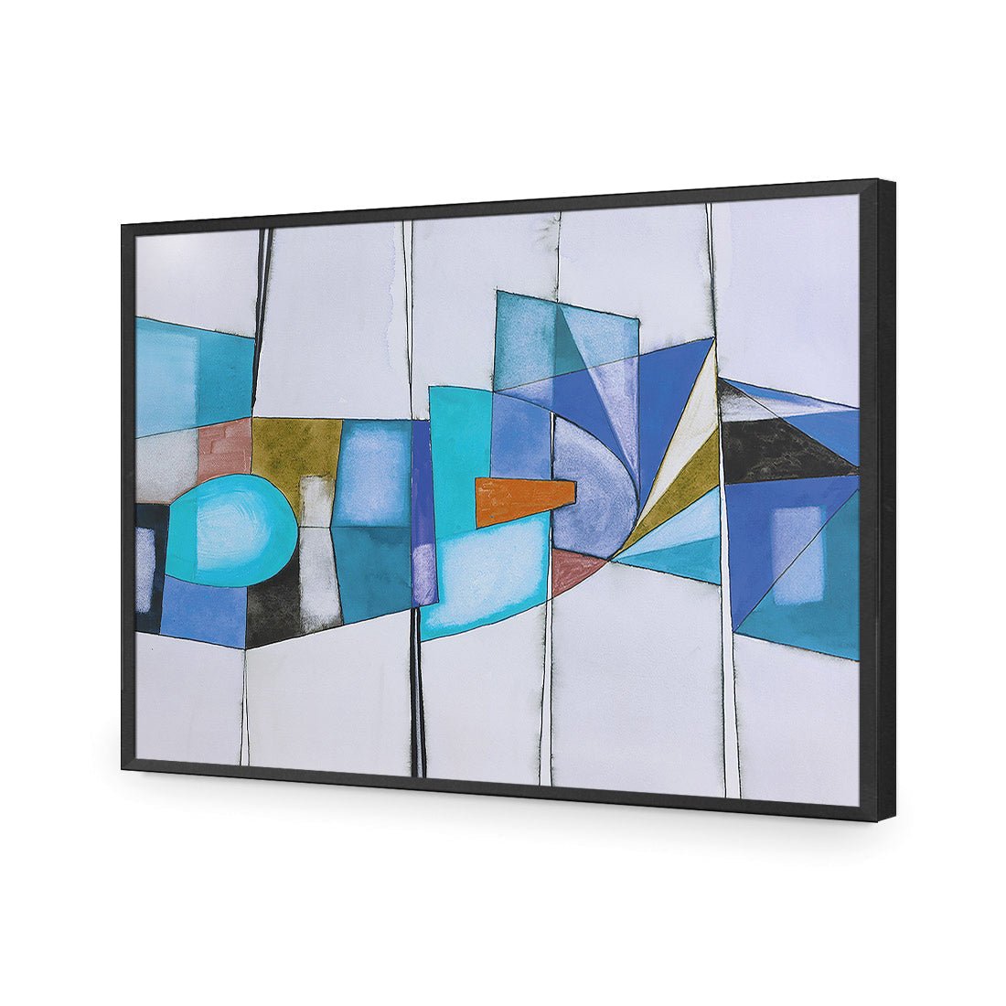 Quirky, Blue - Wall Art Designs - 2517_DR_H WAD_AP - 030 - EDG_45x30_S - 2538 - BLK