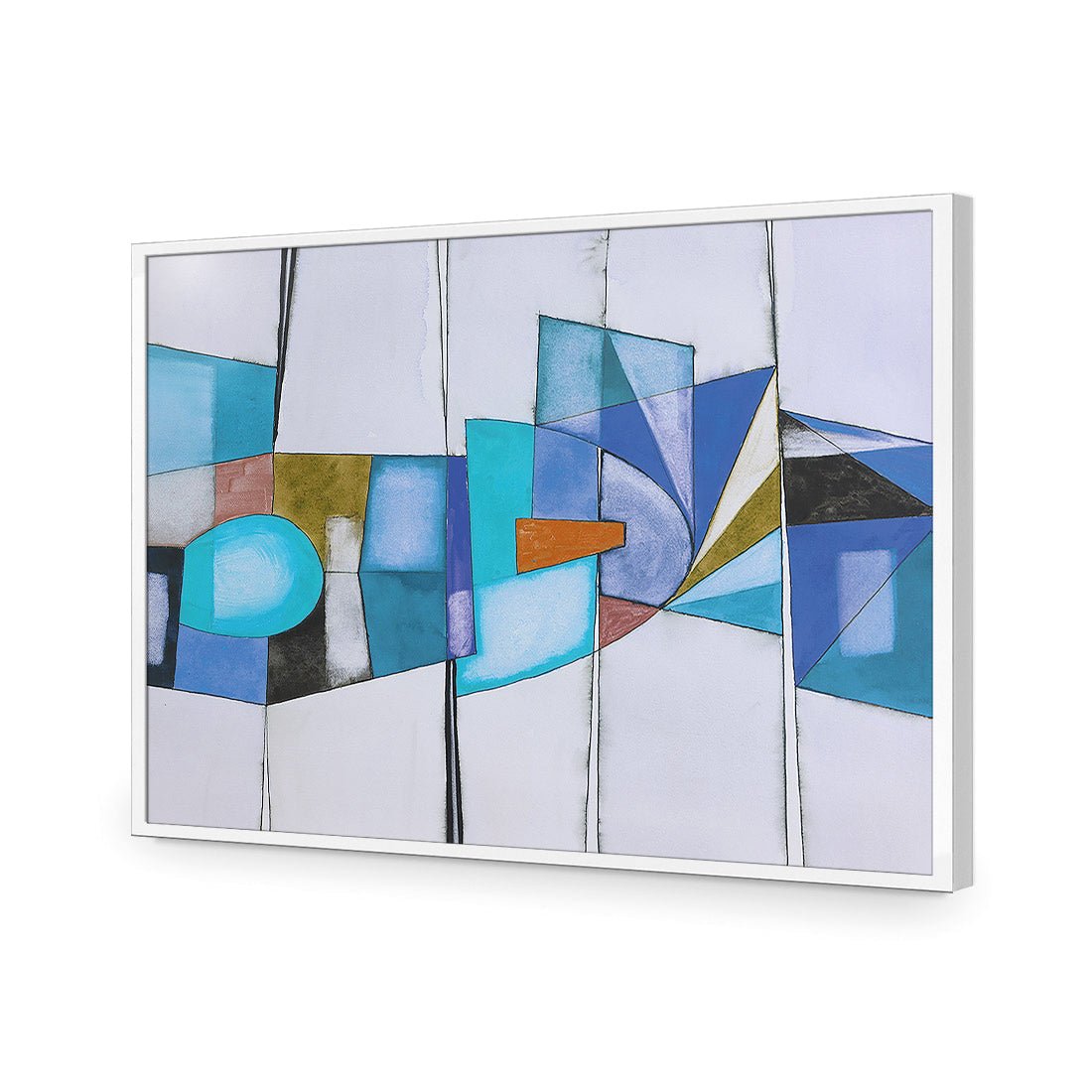 Quirky, Blue - Wall Art Designs - 2517_DR_H WAD_AP - 030 - EDG_45x30_S - 2538 - WHT