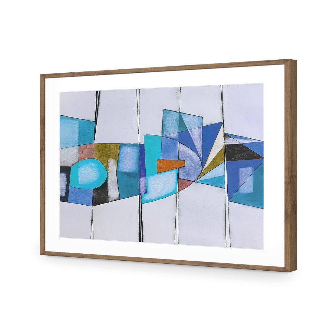 Quirky, Blue - Wall Art Designs - 2517_DR_H WAD_AP - 030 - MAT_45x30_S - 2538 - NAT