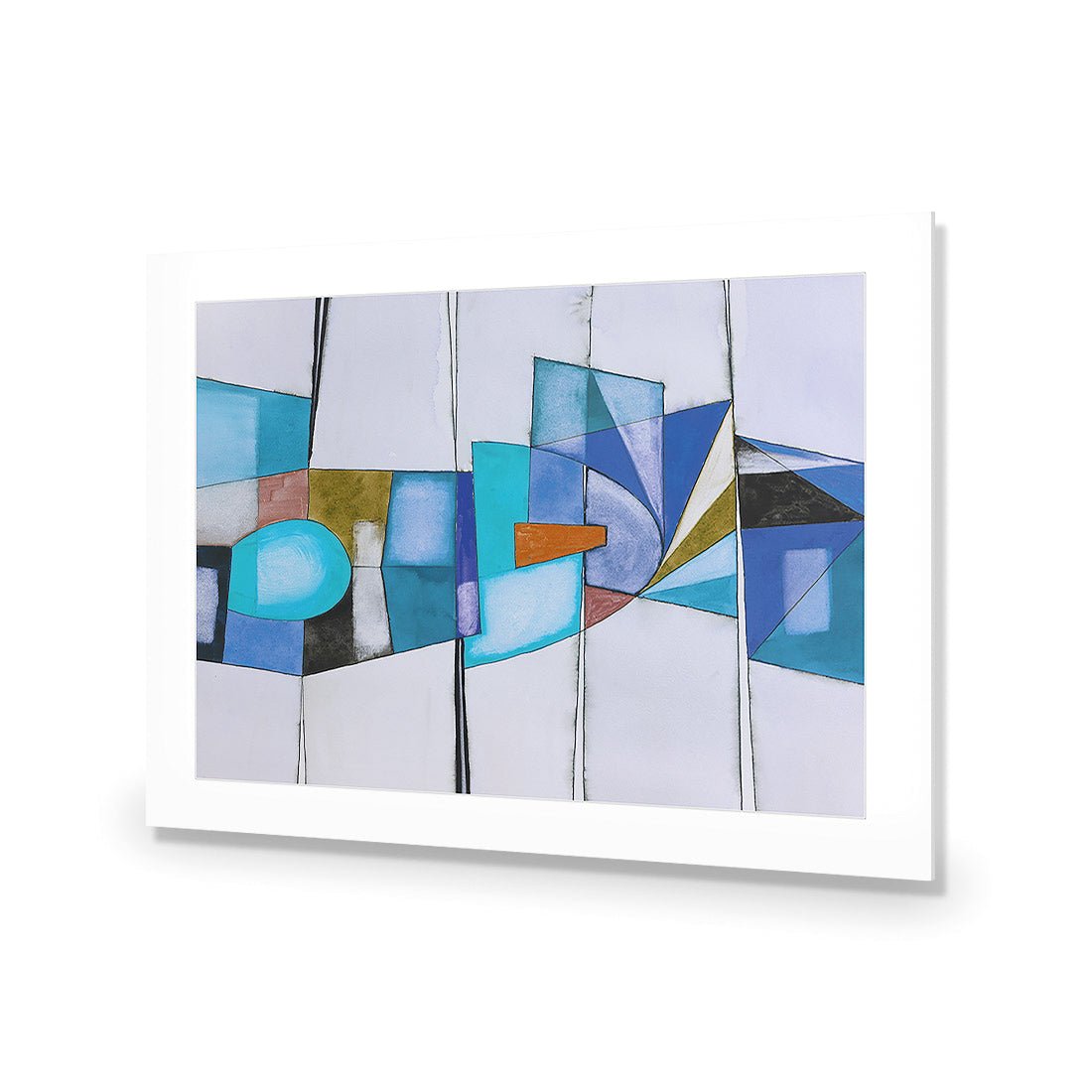 Quirky, Blue - Wall Art Designs - 2517_DR_H WAD_AP - 030 - MAT_45x30_NONE