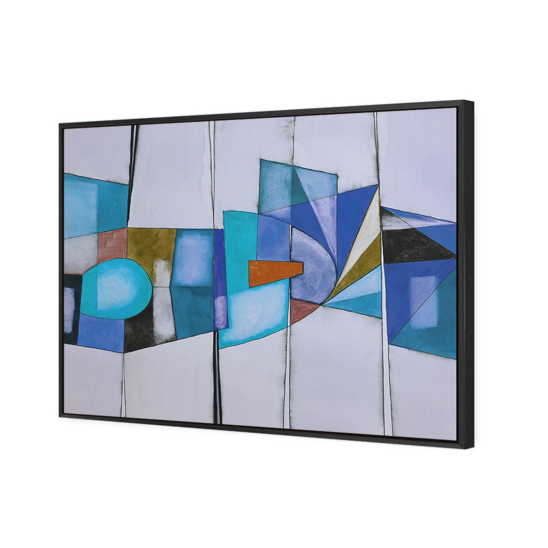 Quirky, Blue - Wall Art Designs - 2517_DR_H WAD_CP - MPY - 260 - M - S - S_45x30_S - 1550 - BLK