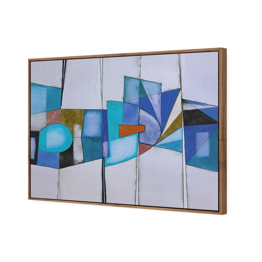 Quirky, Blue - Wall Art Designs - 2517_DR_H WAD_CP - MPY - 260 - M - S - S_45x30_S - 1550 - NAT