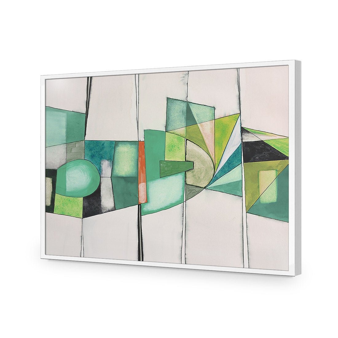 Quirky, Green - Wall Art Designs - 2517_ER_H WAD_AP - 030 - EDG_45x30_S - 2538 - WHT