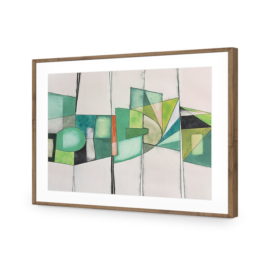 Quirky, Green - Wall Art Designs - 2517_ER_H WAD_AP - 030 - MAT_45x30_S - 2538 - NAT