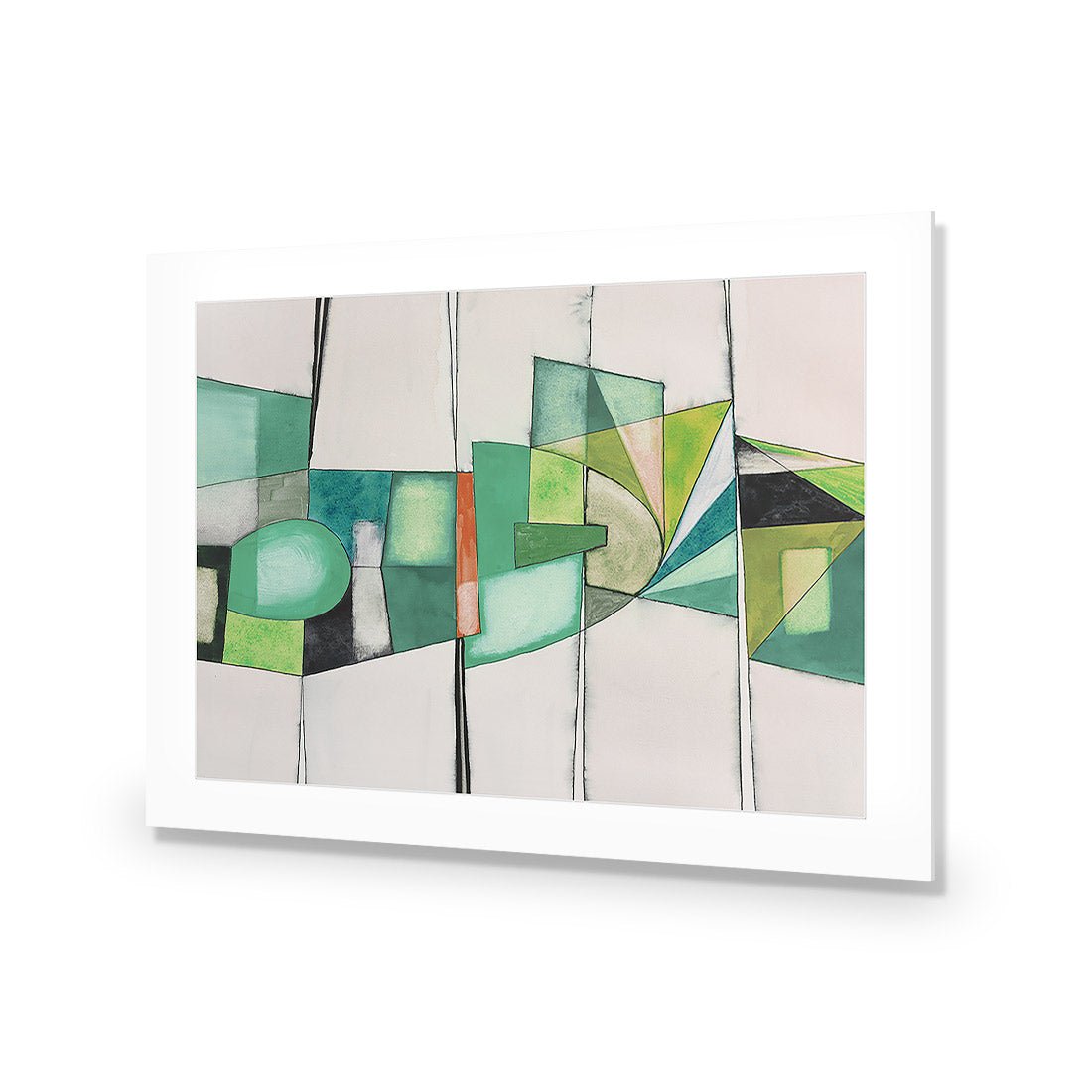 Quirky, Green - Wall Art Designs - 2517_ER_H WAD_AP - 030 - MAT_45x30_NONE