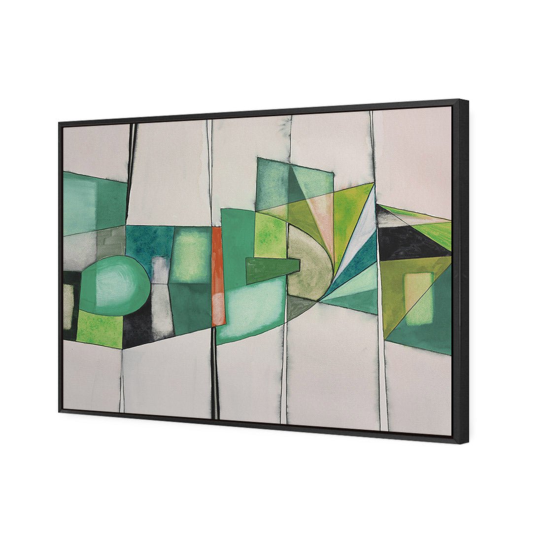 Quirky, Green - Wall Art Designs - 2517_ER_H WAD_CP - MPY - 260 - M - S - S_45x30_S - 1550 - BLK