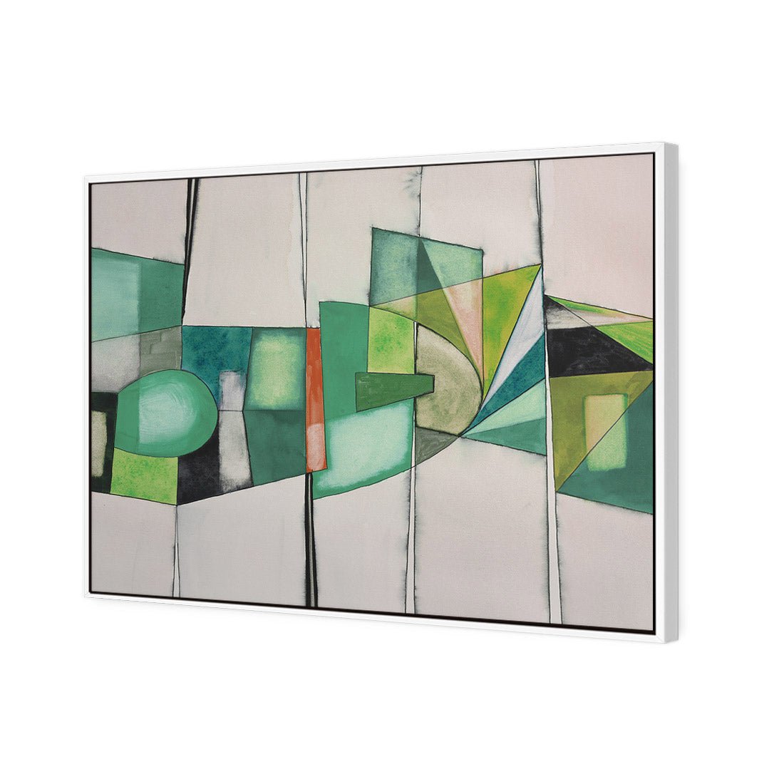 Quirky, Green - Wall Art Designs - 2517_ER_H WAD_CP - MPY - 260 - M - S - S_45x30_S - 1550 - WHT