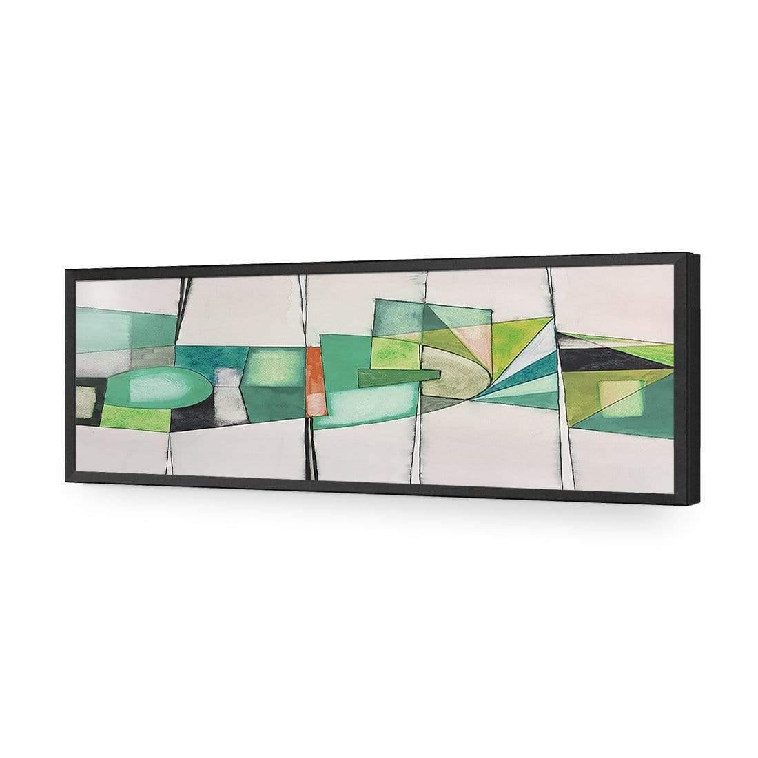 Quirky, Green (long) - Wall Art Designs - 2517_EL_H WAD_AP - 030 - EDG_90x30_S - 2538 - BLK