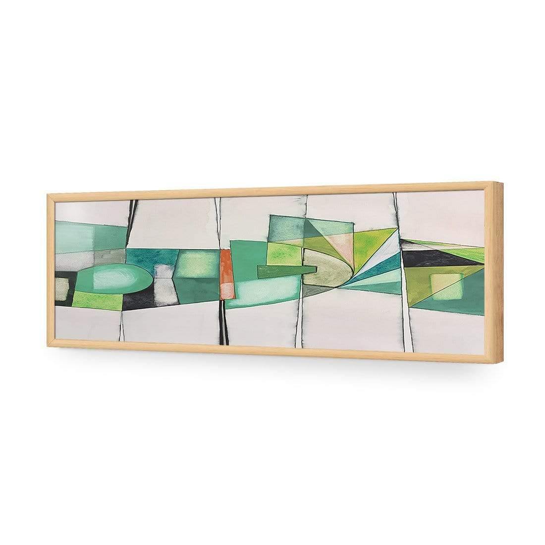 Quirky, Green (long) - Wall Art Designs - 2517_EL_H WAD_AP - 030 - EDG_90x30_S - 2538 - OAK