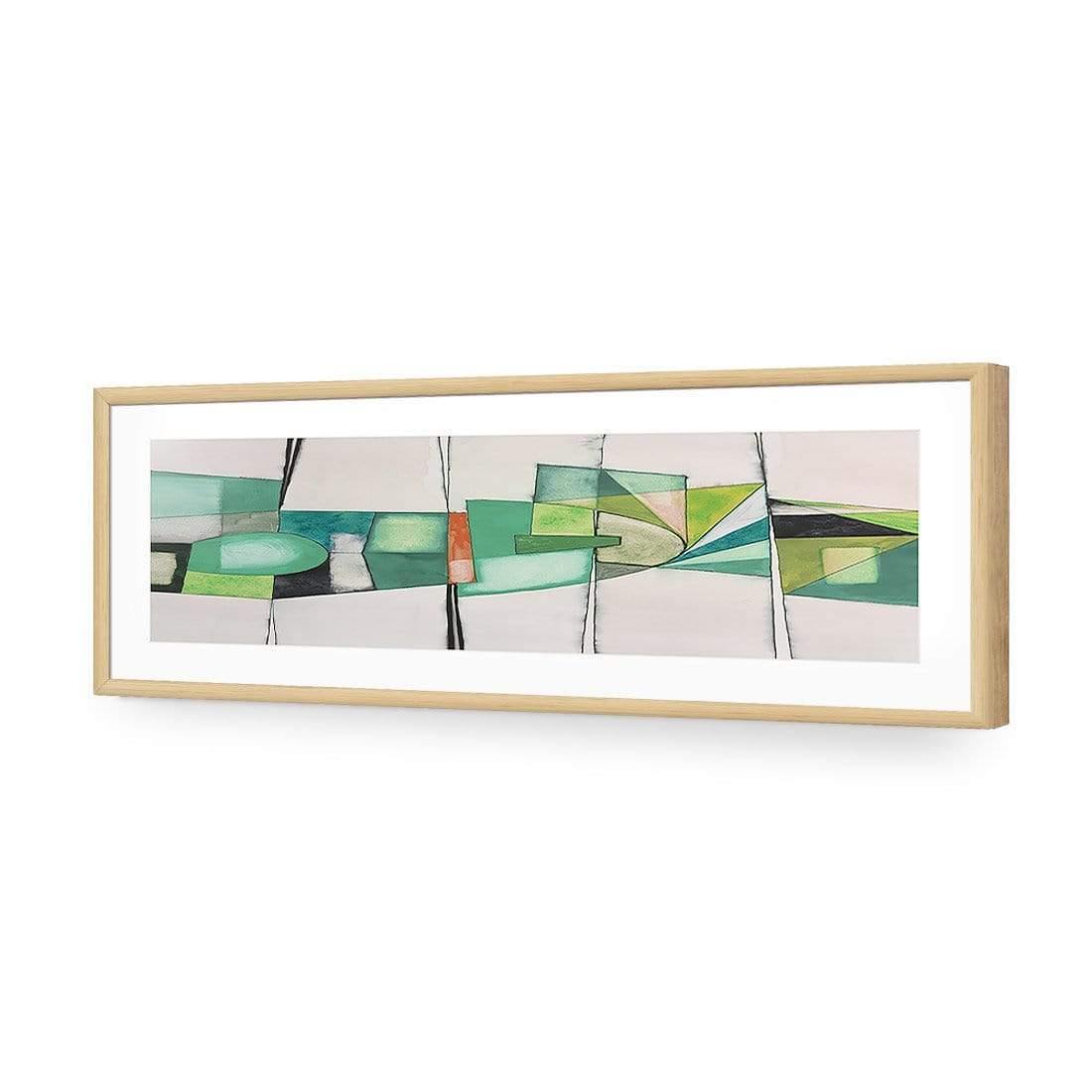 Quirky, Green (long) - Wall Art Designs - 2517_EL_H WAD_AP - 030 - MAT_90x30_S - 2538 - OAK