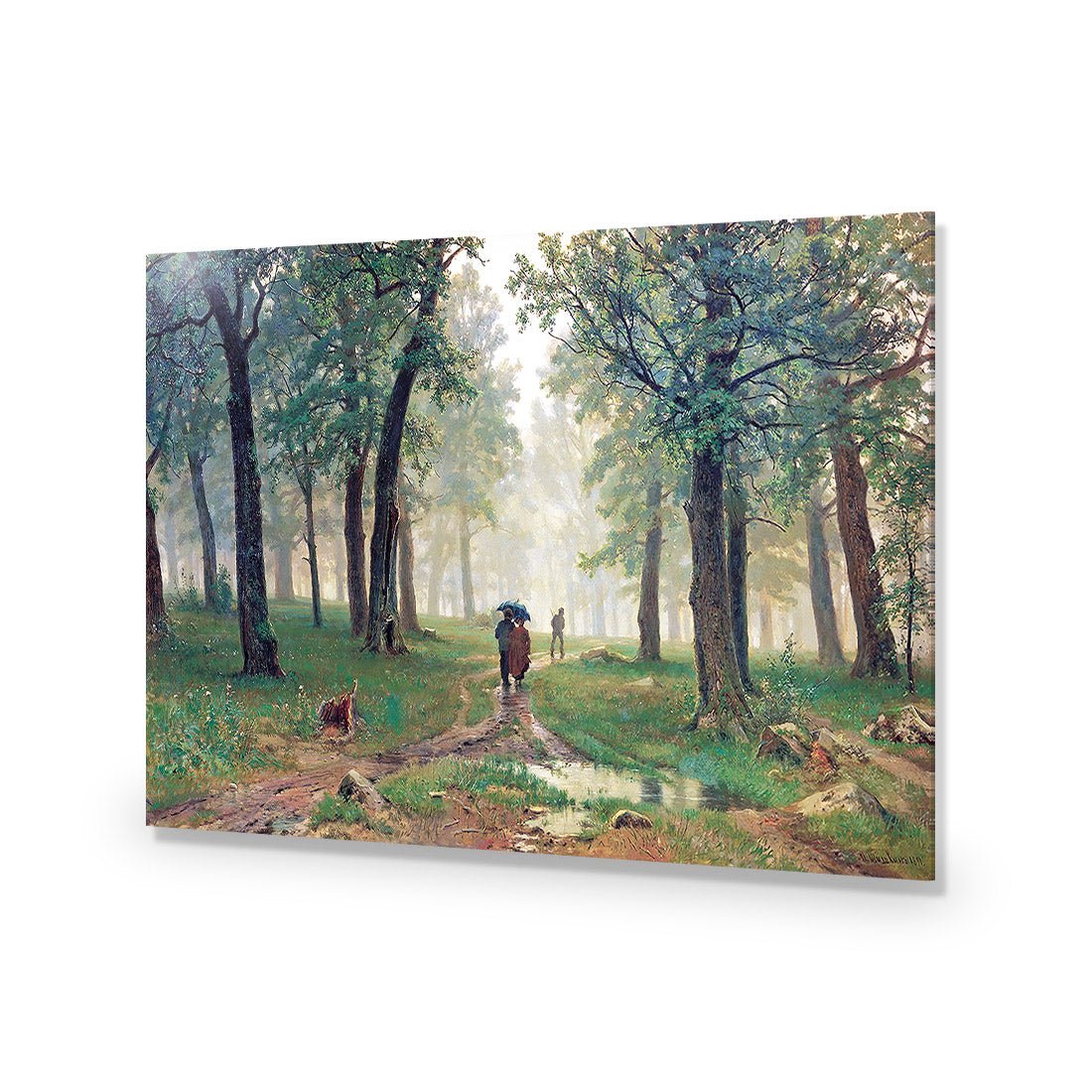 Rain in Oak Forest By Ivan Shishkin - Wall Art Designs - 1338_AR_H WAD_AP - 030 - EDG_45x30_NONE