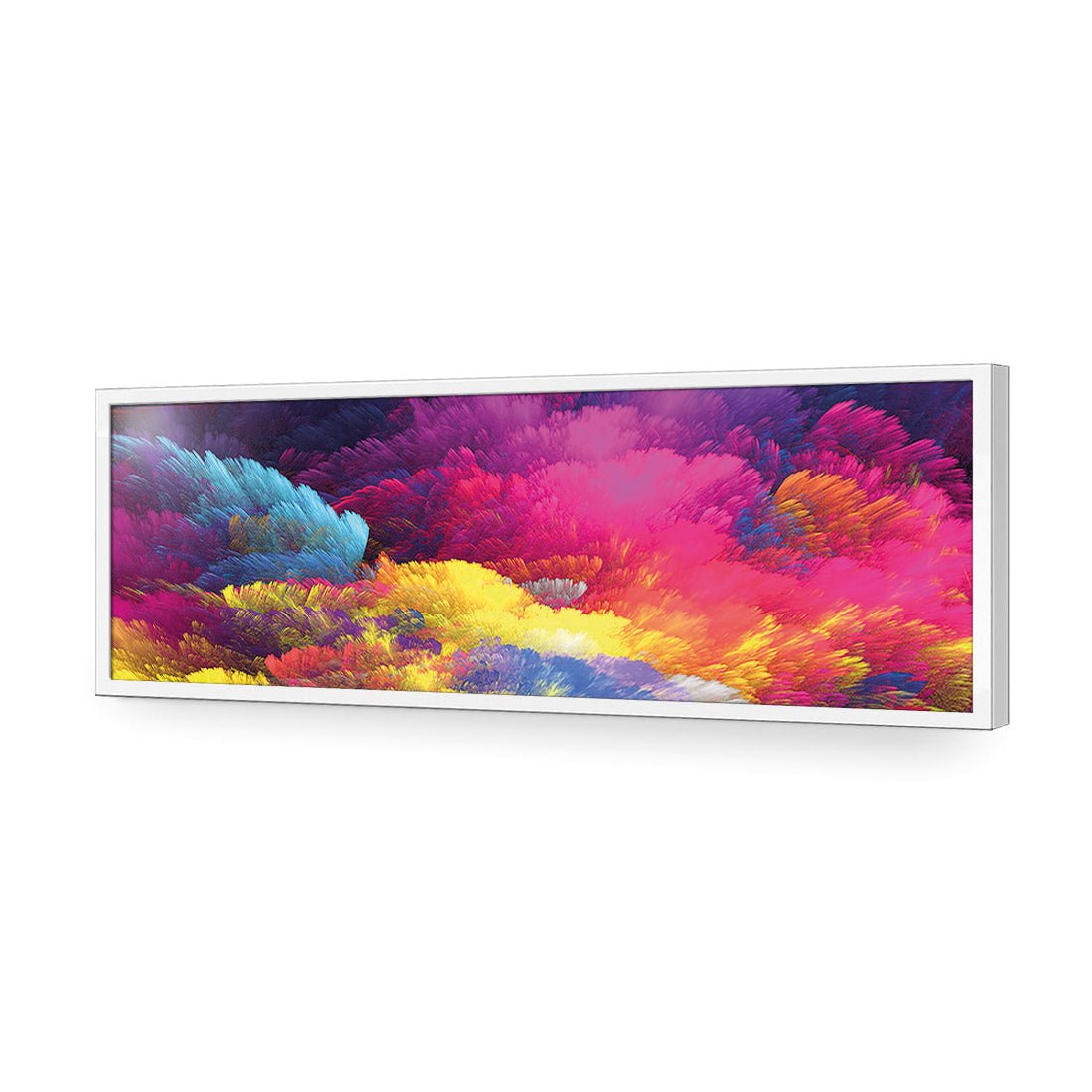 Rainbow Clouds (long) - Wall Art Designs - 2414_AL_H WAD_AP - 030 - EDG_90x30_S - 2538 - WHT