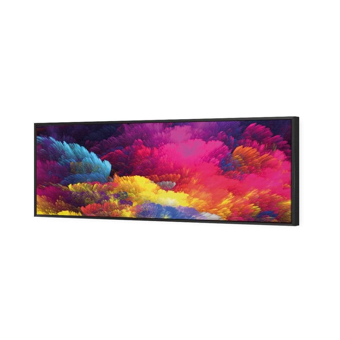 Rainbow Clouds (long) - Wall Art Designs - 2414_AL_H WAD_CP - MPY - 260 - M - S - S_60x20_S - 1550 - BLK