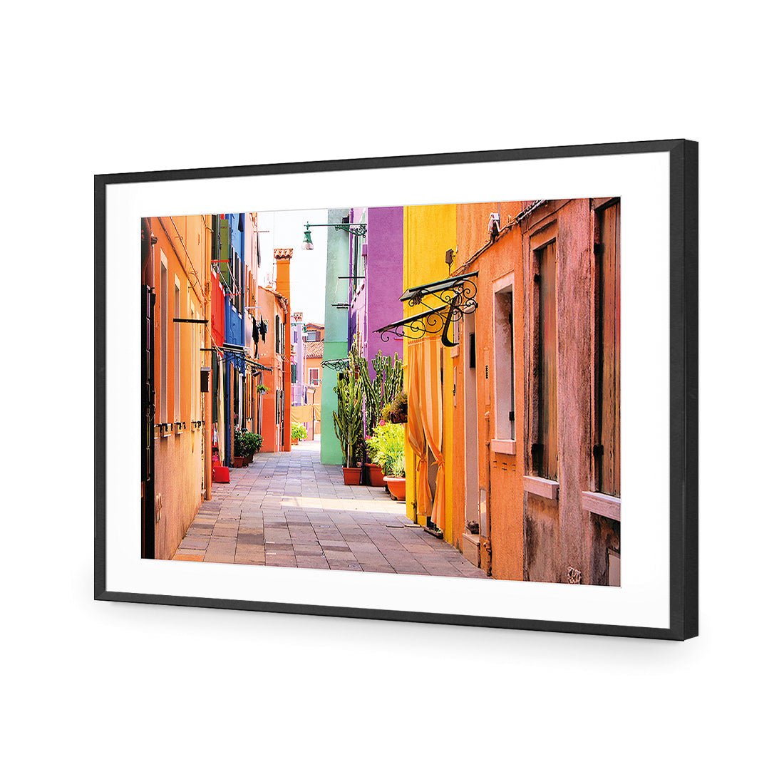 Rainbow Lane - Wall Art Designs - 2205_AR_H WAD_AP - 030 - MAT_45x30_S - 2538 - BLK